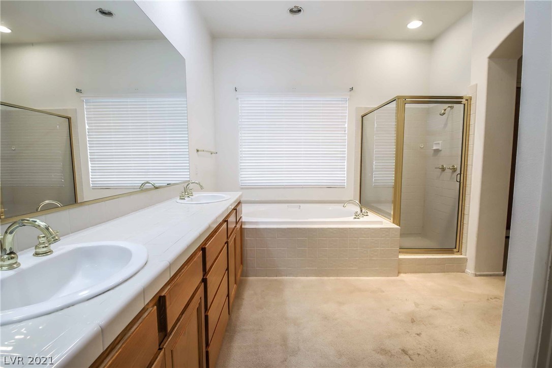 primary bathroom after renovation